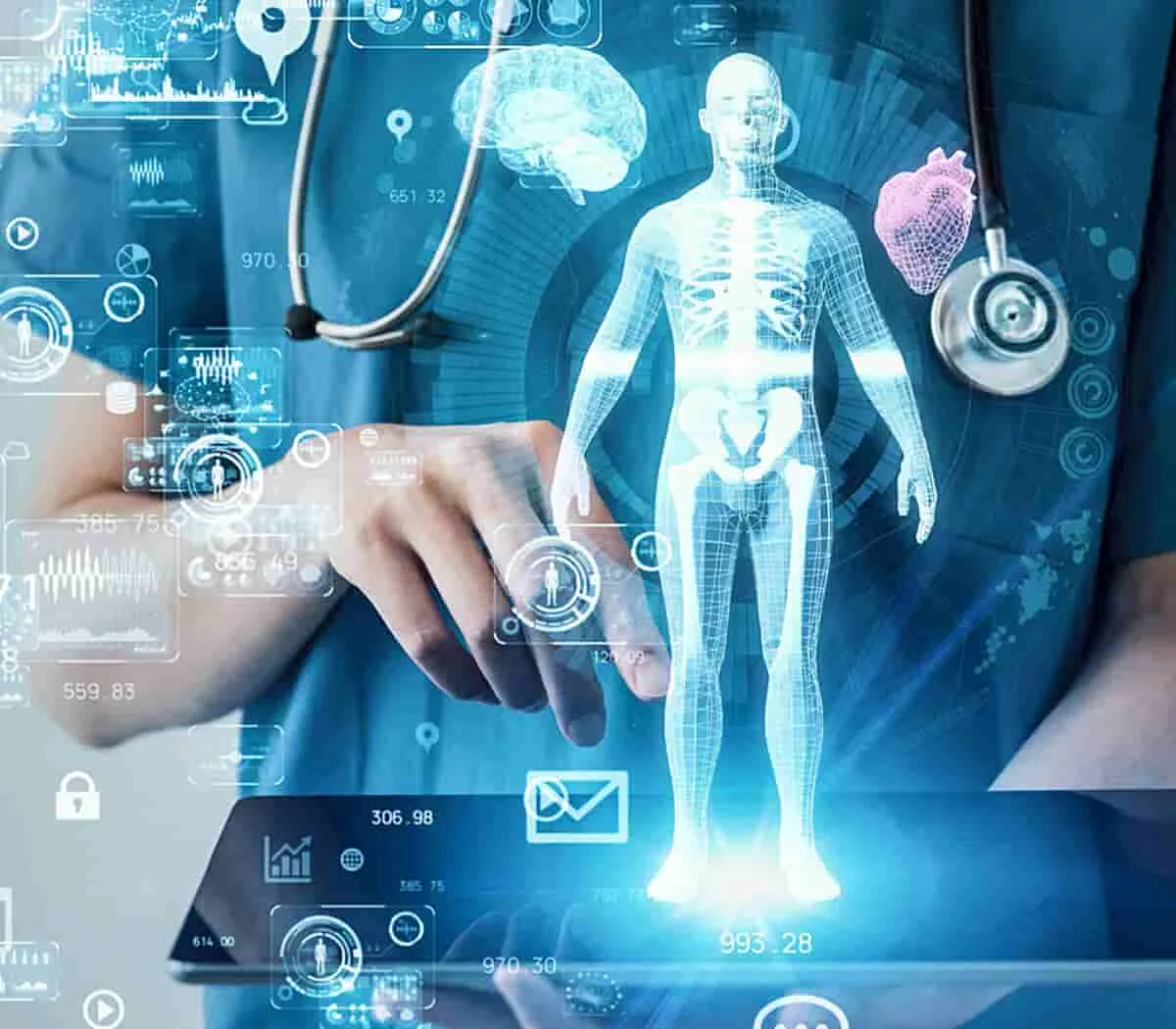 El impacto de la inteligencia artificial en la medicina y la revolución en el diagnóstico y tratamiento de enfermedades.